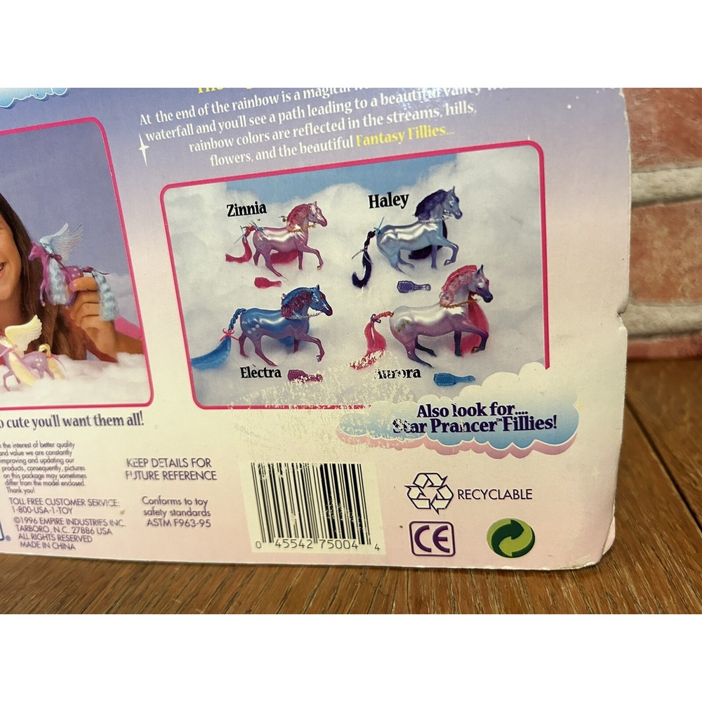 NEW (1996) Fantasy Fillies Mini Fillies Pegasus Horses Storm & Zoe Hard To Find - Picture 12 of 16